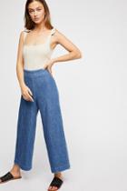 Clean Wide-leg Jeans By Free People Denim